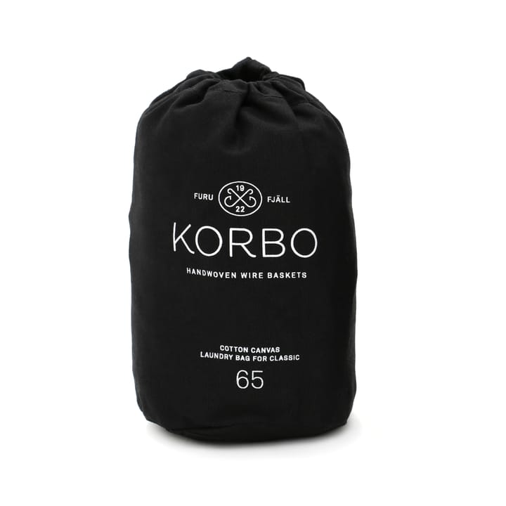 Wäschebeutel für Korbo-Korb, Schwarz 65 Liter KORBO