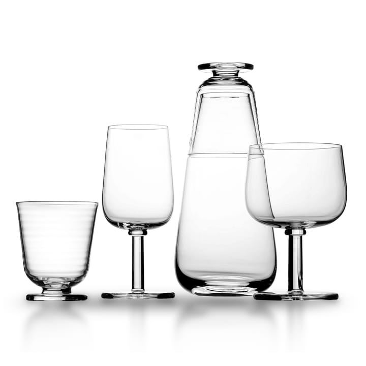 Viva Glas auf Fuß 20cl 2er Pack, Klar Kosta Boda