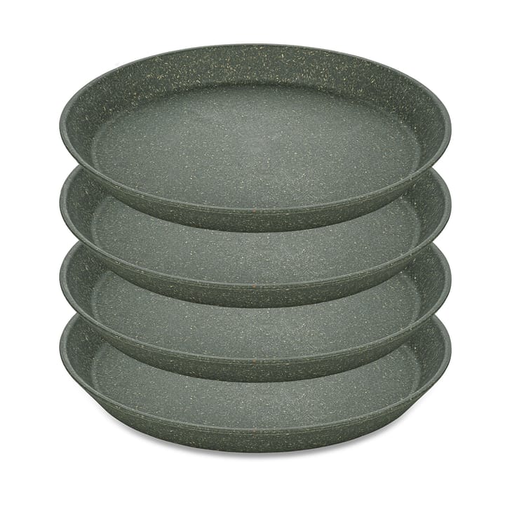 Connect kleiner Teller Ø20,5cm 4er Pack - Nature ash grey - Koziol