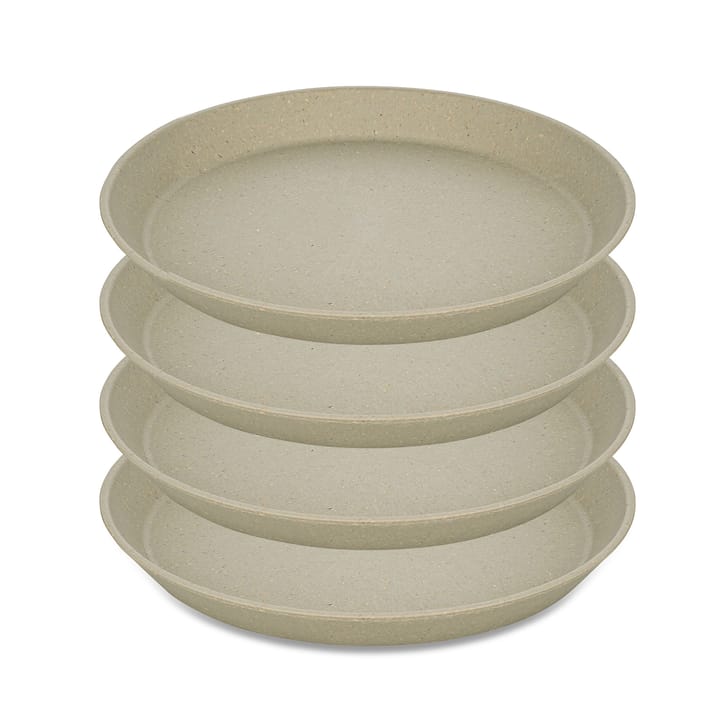 Connect kleiner Teller Ø20,5cm 4er Pack, Nature desert sand Koziol