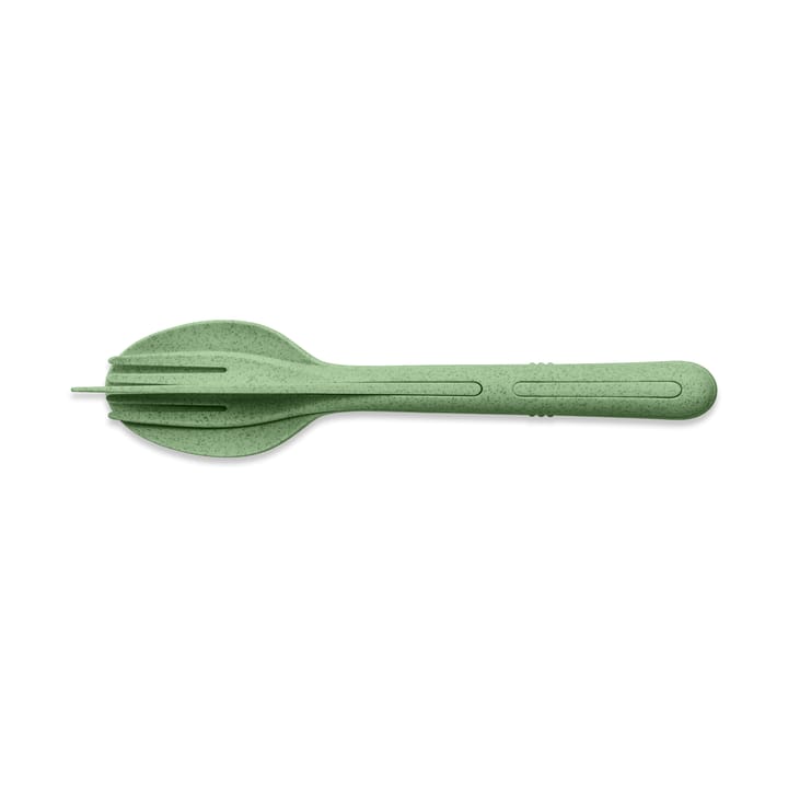 Klikk Besteckset 3 Teile, Nature leaf green Koziol