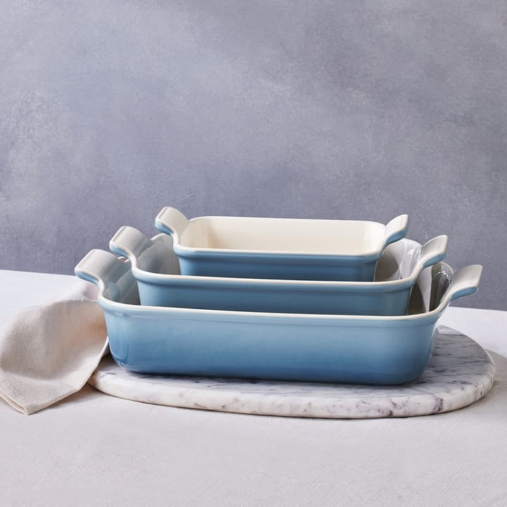 Le Creuset Heritage Auflaufform 26cm, Chambray Le Creuset