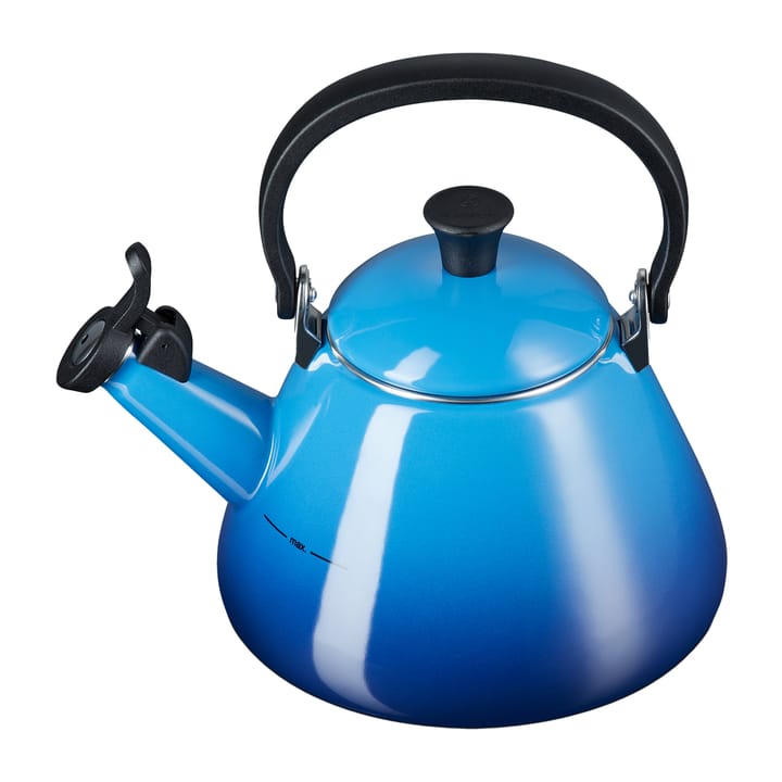 Le Creuset Kone Wasserkessel mit Pfeife - Azure blue - Le Creuset