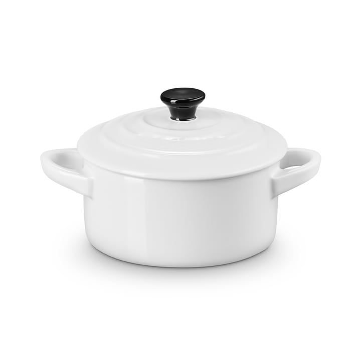 Le Creuset Mini-Cocotte 10cm - Weiß - Le Creuset