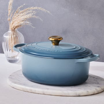 Le Creuset Signature Bräter oval 4,1 l - Chambray - Le Creuset