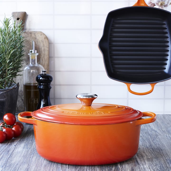 Le Creuset Signature Bräter oval 4,1 l, Ofenrot Le Creuset