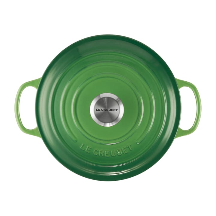 Le Creuset Signature Bräter rund 4,2 l, Bamboo Green Le Creuset