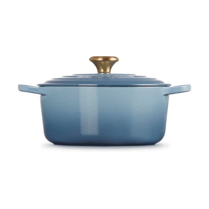 Le Creuset Signature Bräter rund 4,2 l - Chambray - Le Creuset