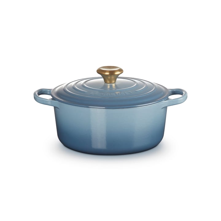 Le Creuset Signature Bräter rund 4,2 l, Chambray Le Creuset