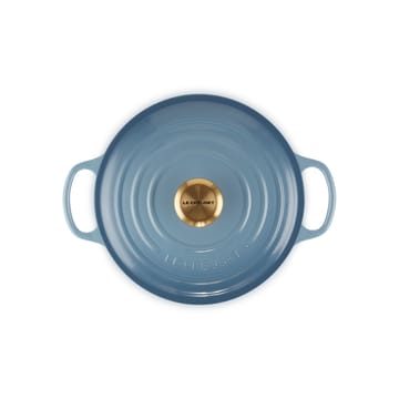 Le Creuset Signature Bräter rund 4,2 l - Chambray - Le Creuset