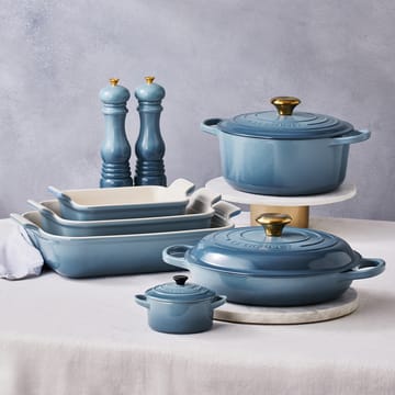 Le Creuset Signature Bräter rund 4,2 l - Chambray - Le Creuset