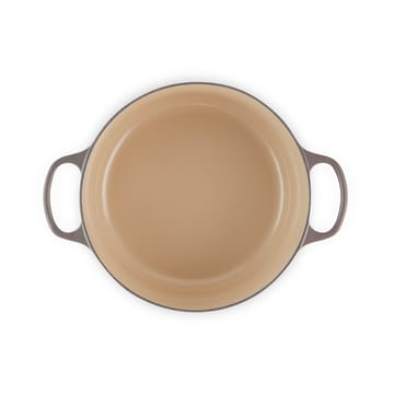 Le Creuset Signature Bräter rund 4,2 l - Flint - Le Creuset