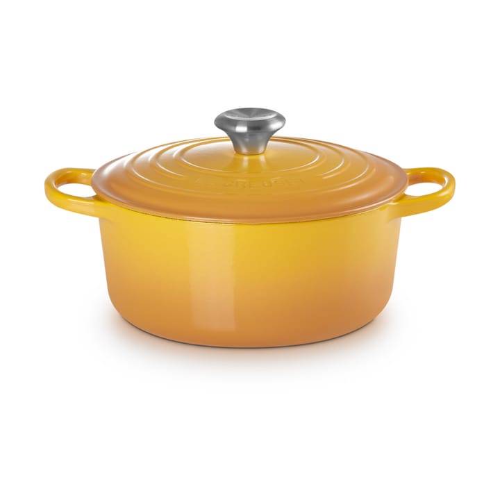 Le Creuset Signature Bräter rund 4,2 l, Nectar Le Creuset