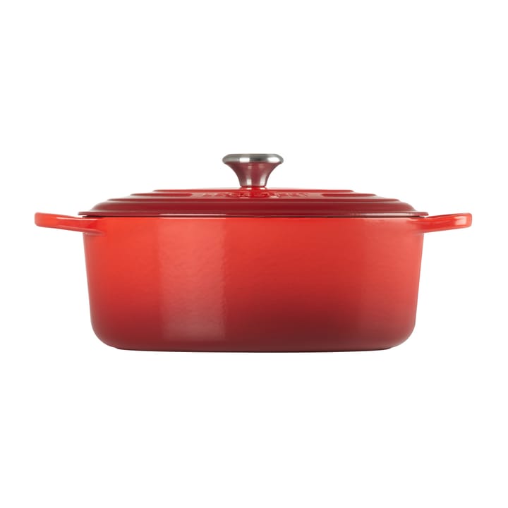 Le Creuset Signature ovaler Topf 6,3 l - Cerise - Le Creuset