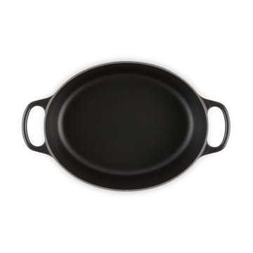 Le Creuset Signature ovaler Topf 6,3 l - Matte black - Le Creuset