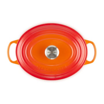 Le Creuset Signature ovaler Topf 6,3 l - Volcanic - Le Creuset