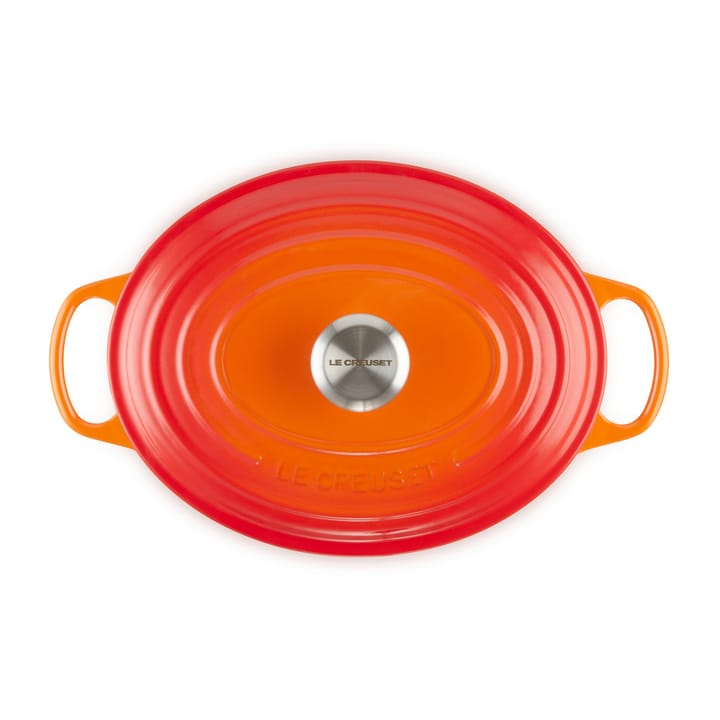 Le Creuset Signature ovaler Topf 6,3 l, Volcanic Le Creuset