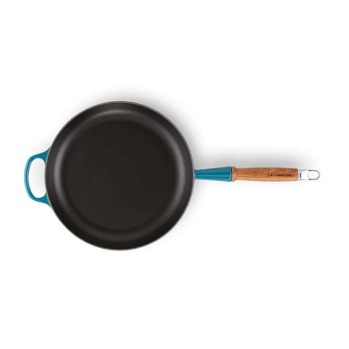 Le Creuset Signature Pfanne Holzgriff 28cm, Deep Teal Le Creuset