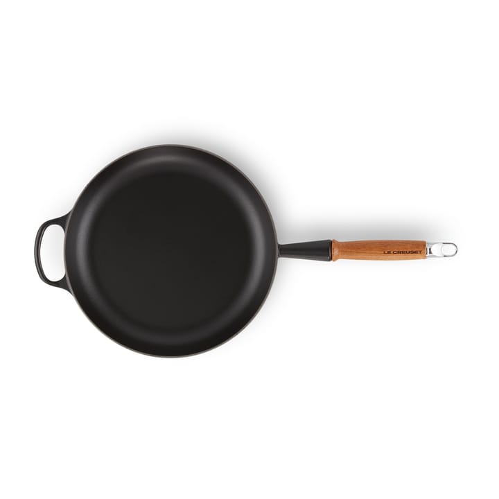 Le Creuset Signature Pfanne Holzgriff 28cm, Matte Black Le Creuset