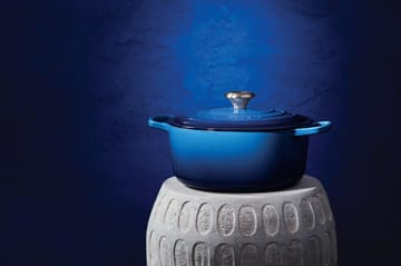 Le Creuset Signature runder Topf 6,7 l - Azure blue - Le Creuset