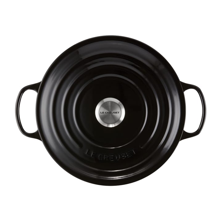 Le Creuset Signature runder Topf 6,7 l, Black Le Creuset