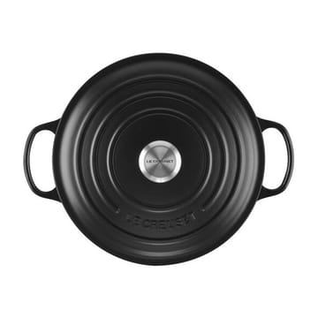 Le Creuset Signature runder Topf 6,7 l - Matte black - Le Creuset