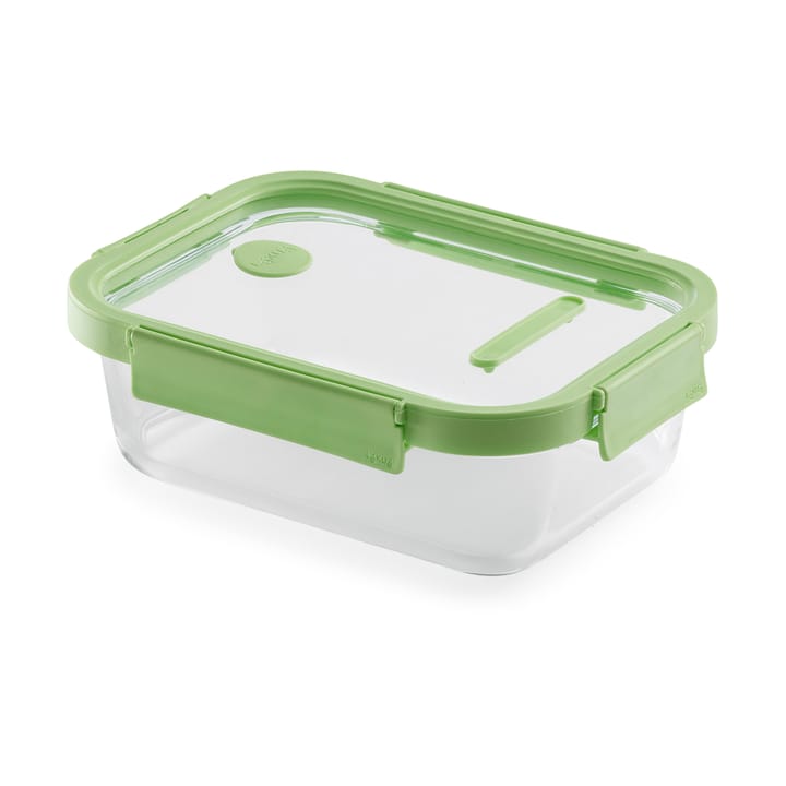 Lékué rechteckige Glas-Lunchbox 1,52 L - Grün - Lékué