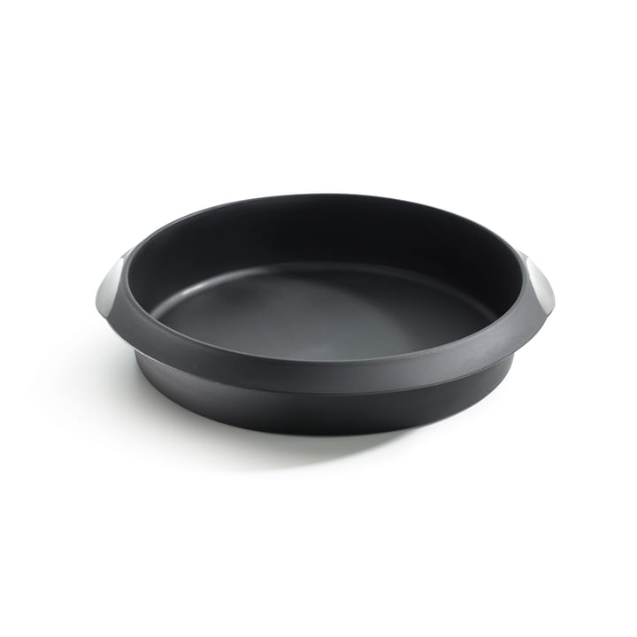 Lékué runde Kuchenform Silikon 24 cm - Schwarz - Lékué