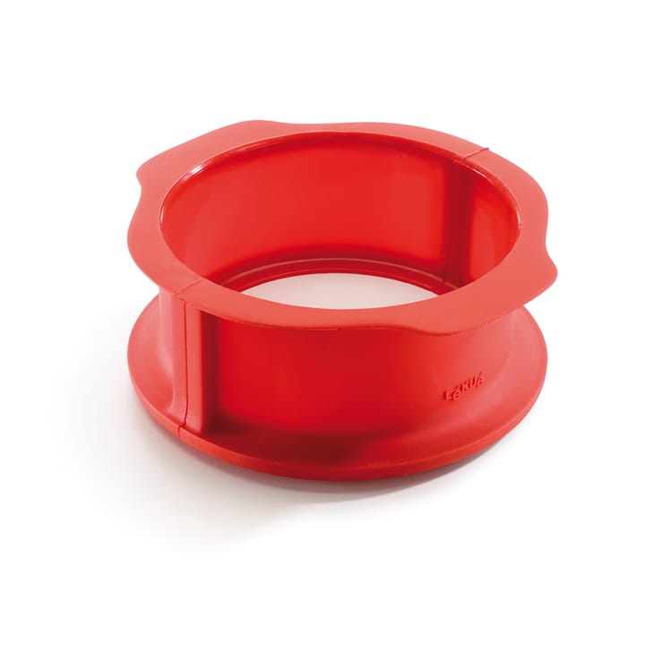 Lékué Springform mit Teller rot - 15 cm - Lékué