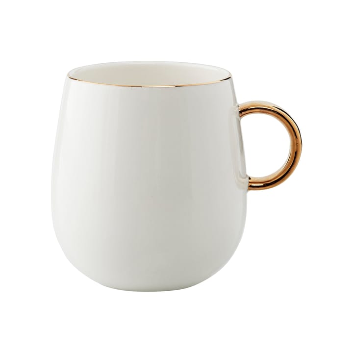 Clara Tasse mit Henkel 27cl - White-light gold - Lene Bjerre