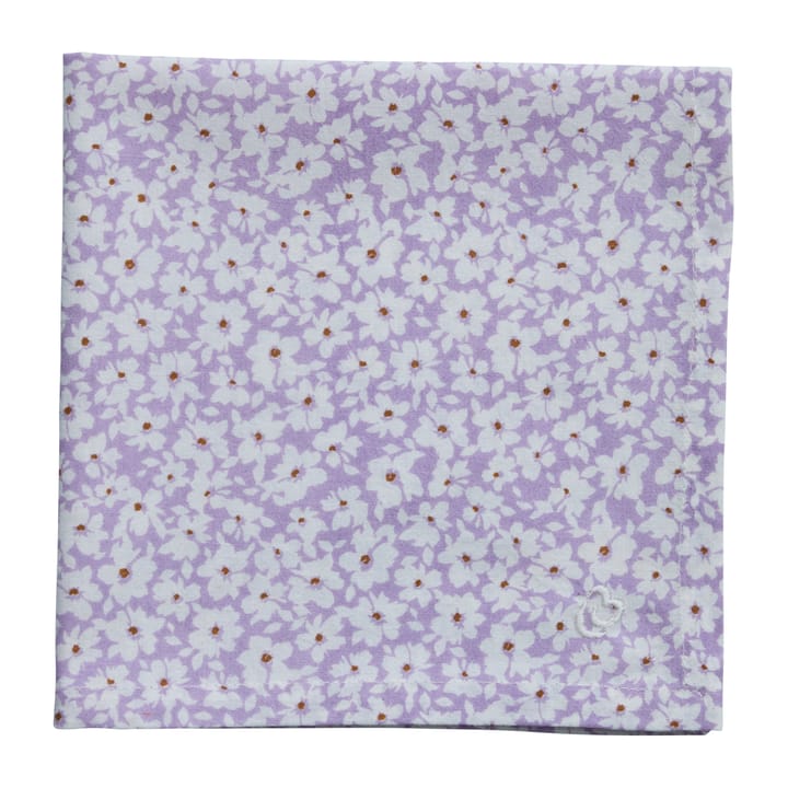 Liberte Serviette 40 x 40cm, Lilac-white Lene Bjerre