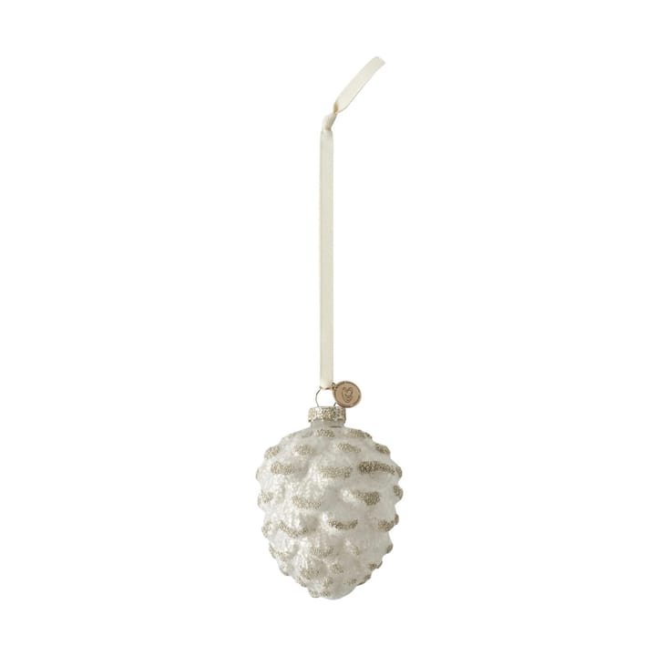 Norille Weihnachtsanhänger Zapfen 10 cm, Off white Lene Bjerre