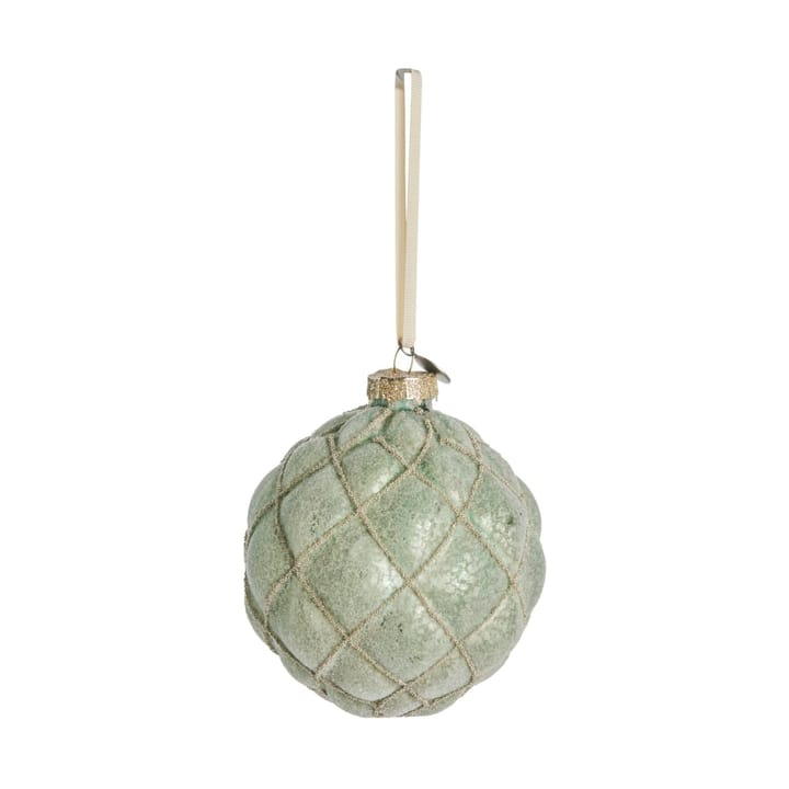 Norille Weihnachtskugel Ø11 cm - Dusty green, Netz - Lene Bjerre