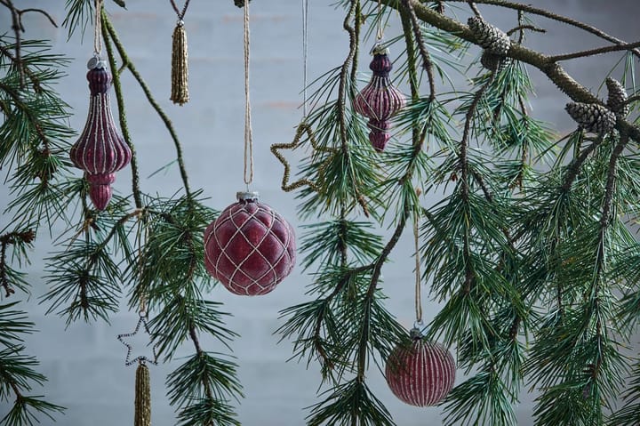 Norille Weihnachtskugel Ø11 cm, Granatapfel, gerillt Lene Bjerre