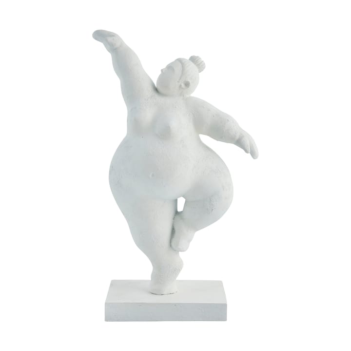 Serafina Dekoration Frau auf Zehenspitzen 28,8 cm, White Lene Bjerre