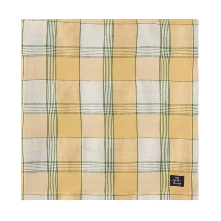 Easter Linen/Cotton Tischdecke 150x250 cm, Yellow-green Lexington