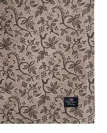 Printed Recycled Cotton Tischtuch 150x250 cm - Light beige - Lexington