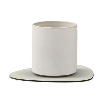 Curve Nupo Double Glasuntersetzer - Linen-Flint Grey - LIND DNA