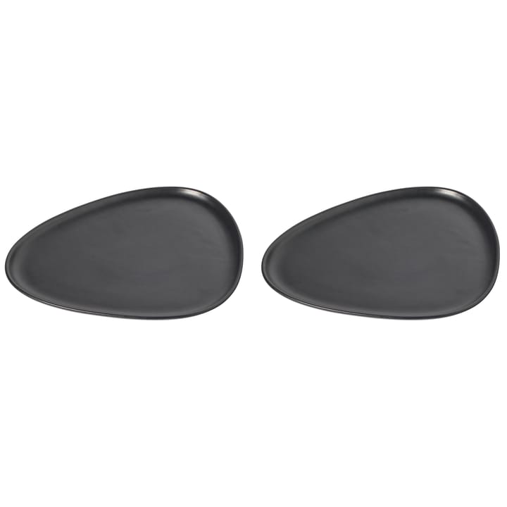 Curve Stoneware Essteller 2er Pack - Schwarz - LIND DNA