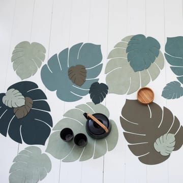 Monstera Leaf Nupo Glasuntersetzer - Army green - LIND DNA