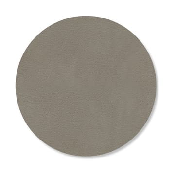 Nupo Glasuntersetzer circle doppelseitig 1 St. - Linen-Flint Grey - LIND DNA