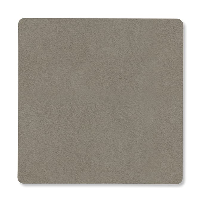 Nupo Glasuntersetzer doppelseitig  square 1 St., Linen-Flint Grey LIND DNA