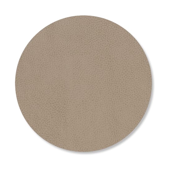 Serene Glasuntersetzer circle Ø10cm - Mole Grey - LIND DNA