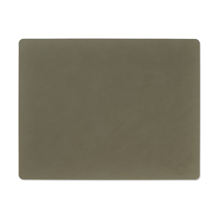 Square Nupo Tischset 35x45 cm - Army green - LIND DNA