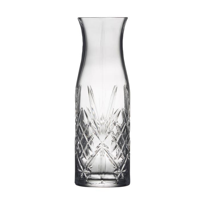 Melodia Karaffe und Wasserglas 7 Teile, Kristall Lyngby Glas