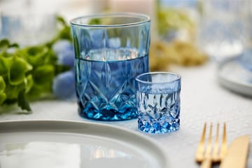 Sorrento Schnapsglas 4 cl 4er-Pack - Blau - Lyngby Glas