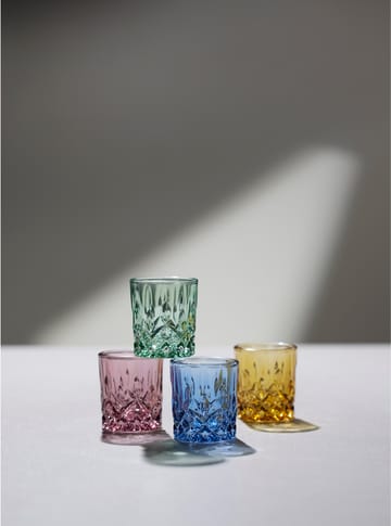 Sorrento Schnapsglas 4 cl 4er-Pack - Blau - Lyngby Glas