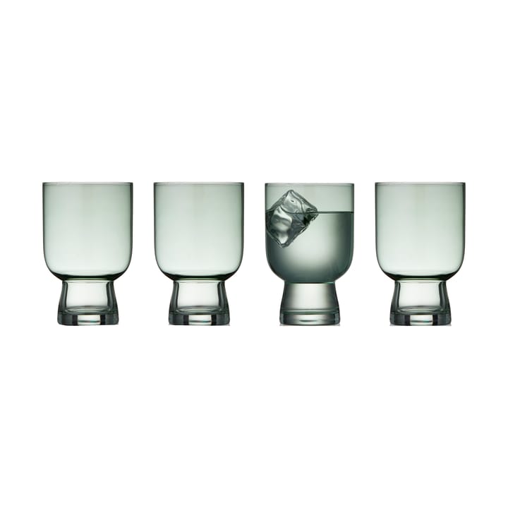 Sorrento Wasserglas 30 cl 4er-Pack - Grün - Lyngby Glas