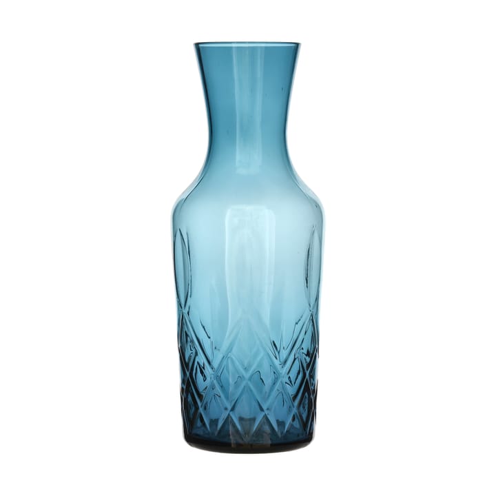 Sorrento Wasserkaraffe 1 liter, Blau Lyngby Glas