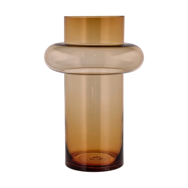 Tube Vase Glas 40cm, Amber Lyngby Glas